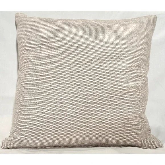IKEA SANDTRAV Accent Throw Cushion Pillow gray/white, 18x18 zipper closure down - Picture 2 of 4